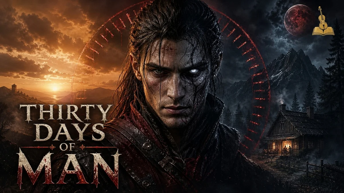 Thirty Days of Man — The Blood of Dawnwalker song artwork
