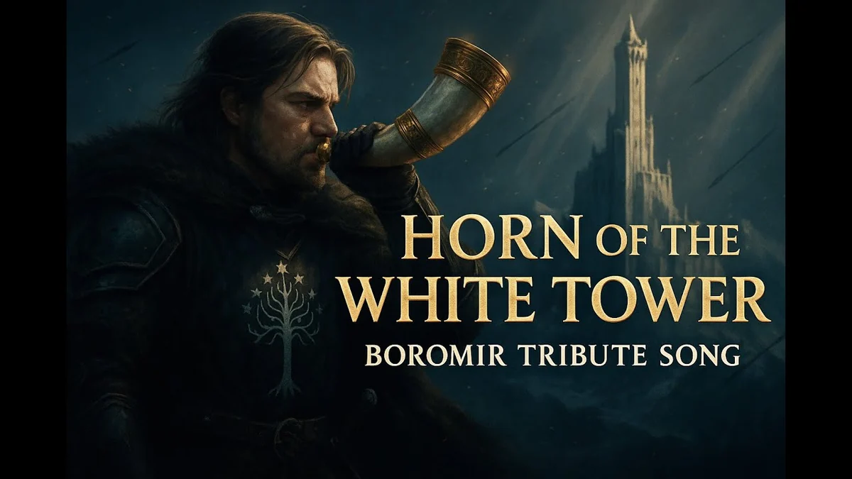 Horn of the White Tower — The Lord of the Rings song artwork